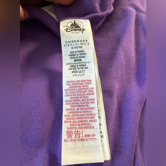 Disney Eeyore Pullover Crewneck Sweatshirt Adult M Winnie the Pooh NWOT - Picture 4 of 5